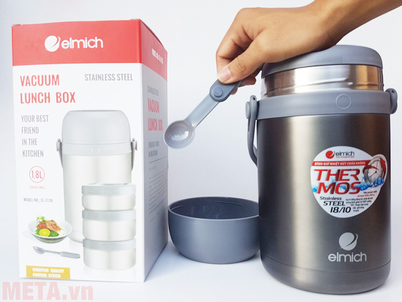 Bình đựng thức ăn giữ nhiệt Elmich  