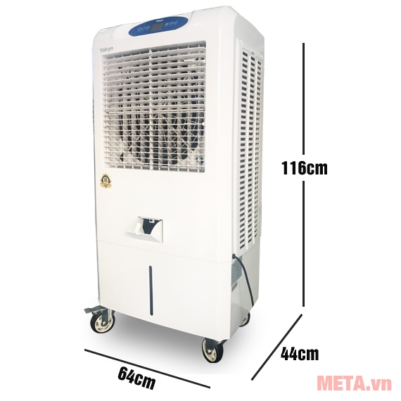 Kích thước máy làm mát Yakyo 5500TC