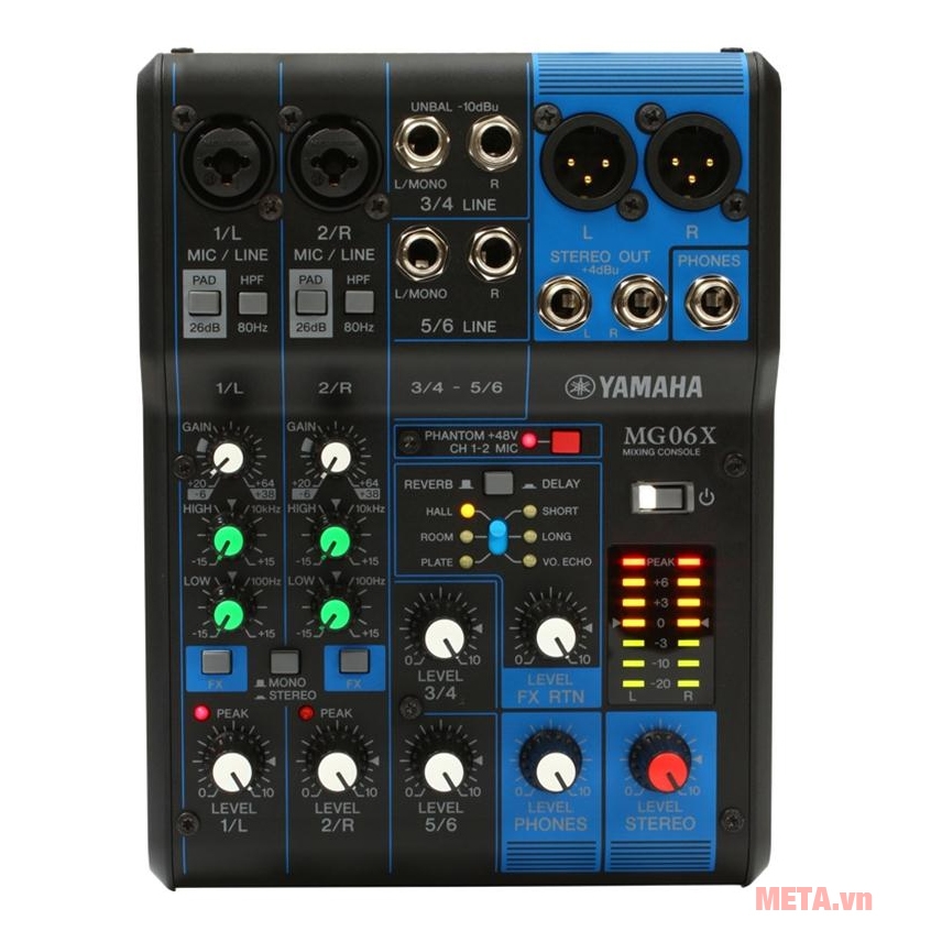 Mixer Yamaha MG06X