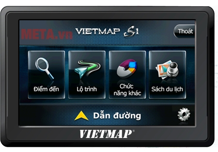 Thiết bị dẫn đường VietMap B50 nhỏ gọn, màn hình trực quan, dễ sử dụng