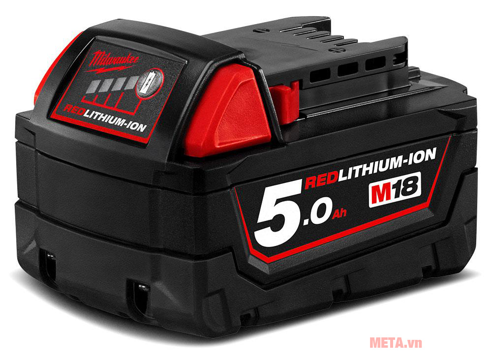 Pin Li-ion 18V 5.0Ah Milwaukee M18B5