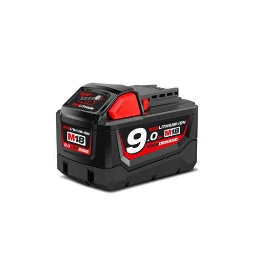 Pin Li-ion 18V 9.0Ah Milwaukee M18B9