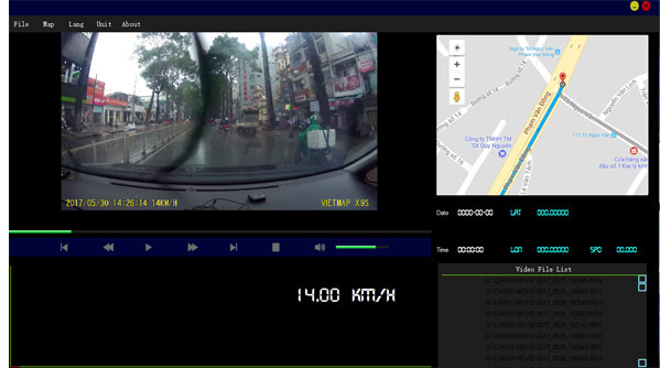 Camera Vietmap X9S hỗ trợ quan sát hành trình, dẫn đường