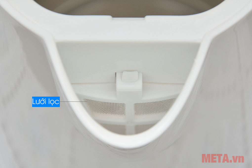 Ấm siêu tốc có lưới lọc cặn