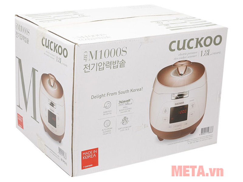 Hộp đựng nồi cơm điện tử áp suất Cuckoo CRP-M1000S