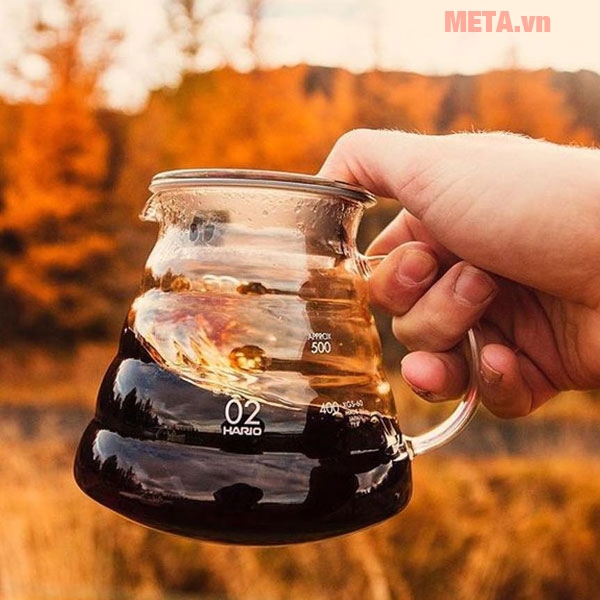 Bình đựng cà phê 600ml