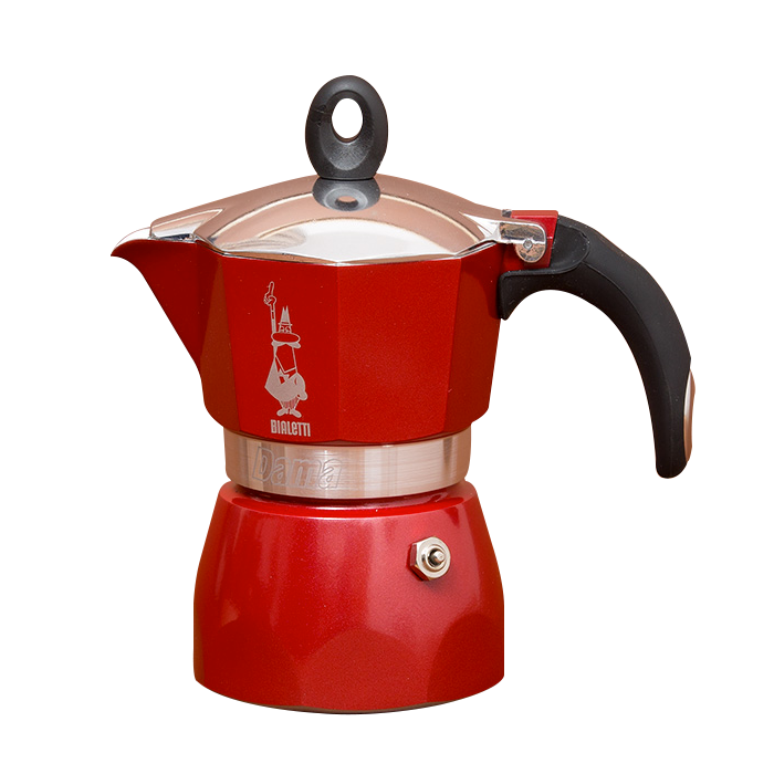 Ấm pha cà phê Bialetti Dama Glamour 3TZ Red BCM-5062