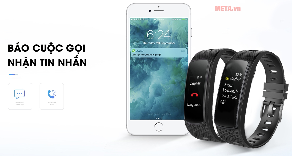 Vòng đeo tay sức khỏe
