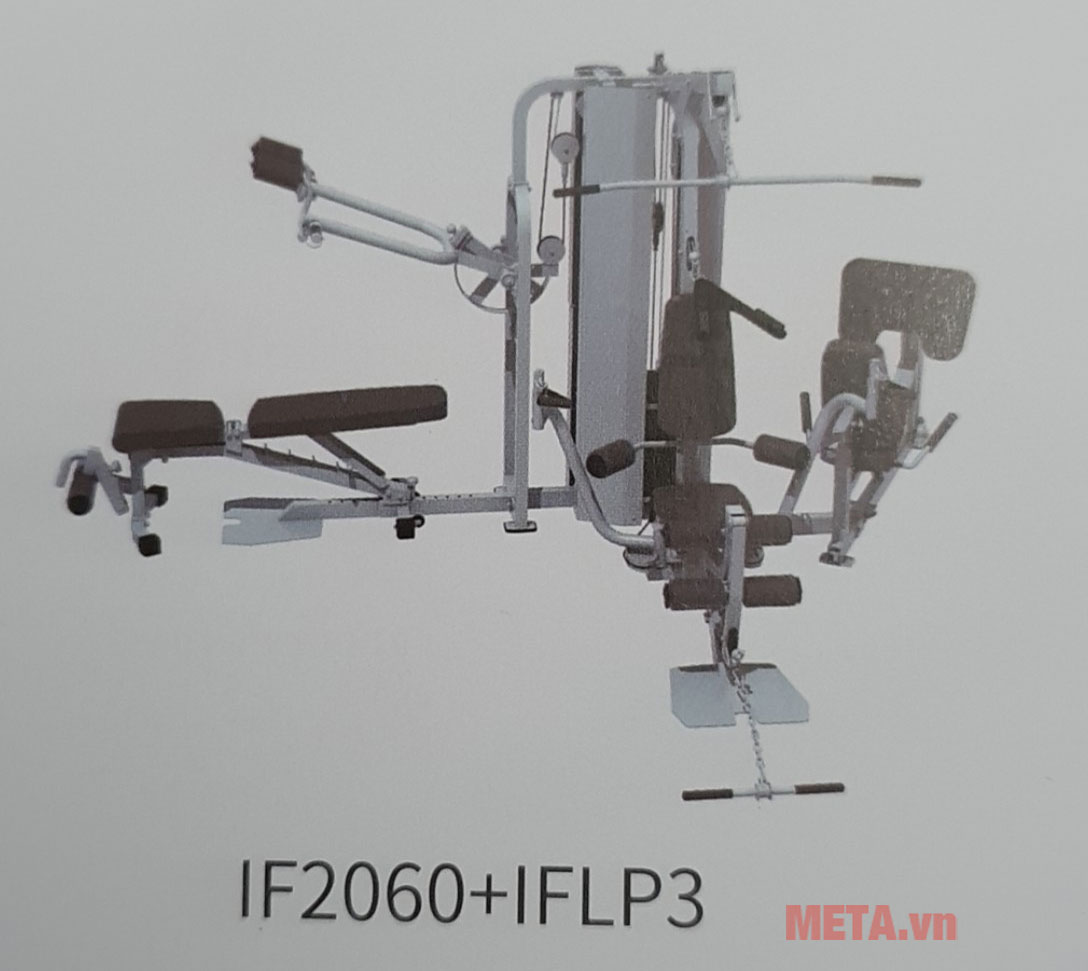 Máy đạp đùi ngang Impulse 