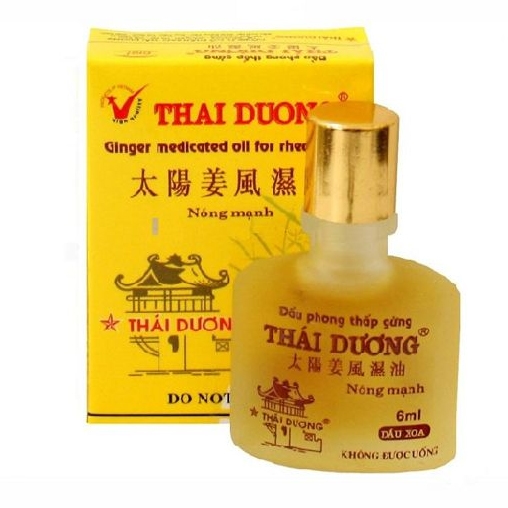 Dầu gừng Thái Dương 6ml