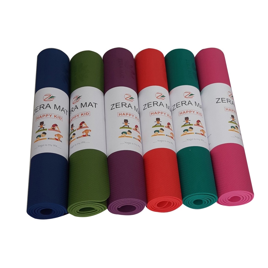 Thảm Yoga Việt Nam Zera HAPPY KID 6mm - 2 lớp