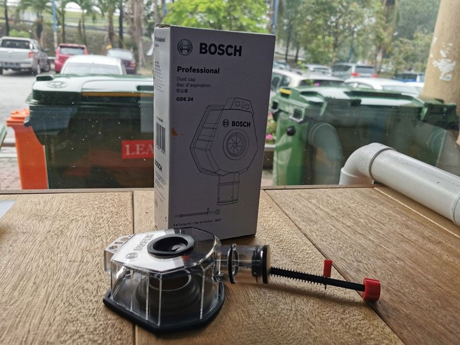 Đầu nối giảm bụi cho máy khoan Bosch