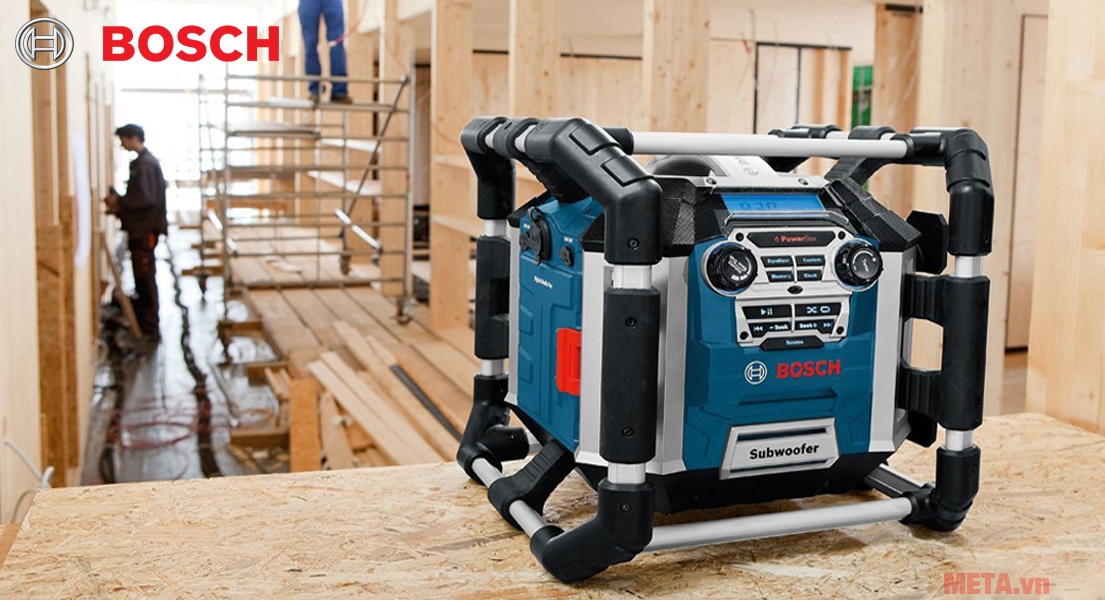 Máy Radio Bosch GML 50 sở hữu thiết kế hầm hố