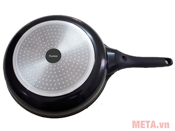 Chảo từ men Đức Rapido RP28-RD đáy chấm 28cm
