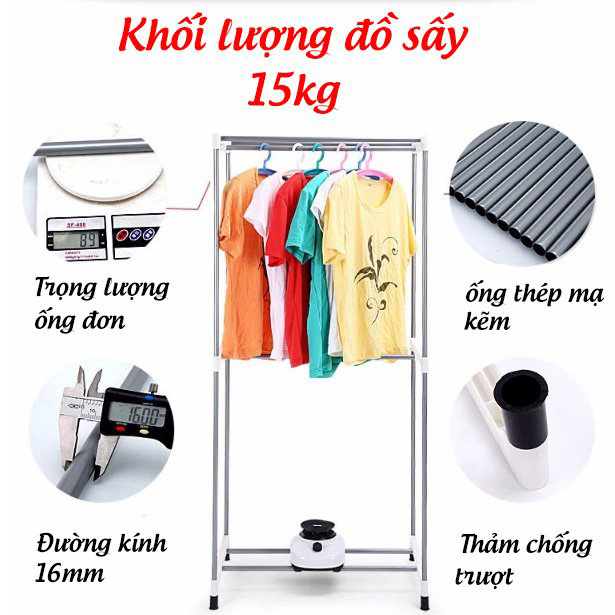 Tủ sấy quần áo Kachi