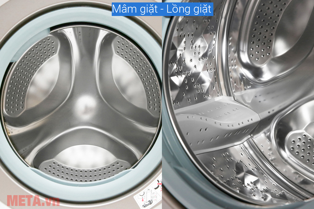 Máy giặt lồng ngang