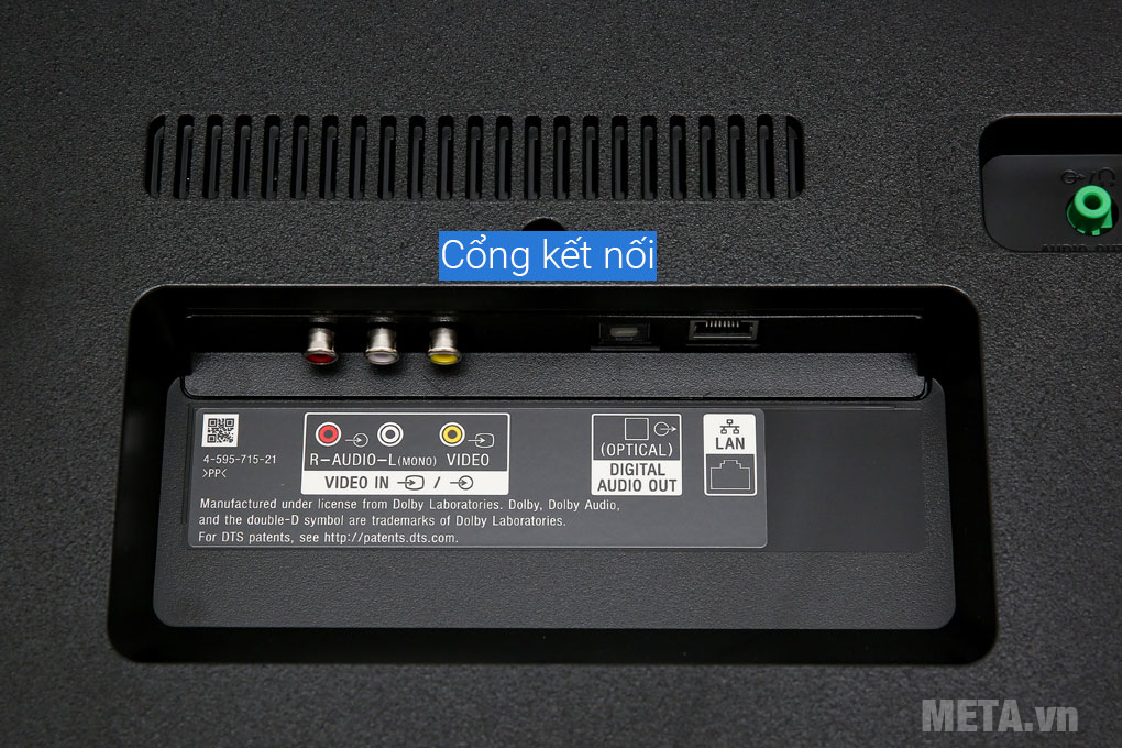 Cổng kết nối Video In và Digital Audio Out