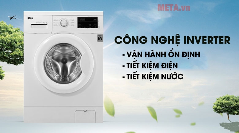 Máy giặt lồng ngang