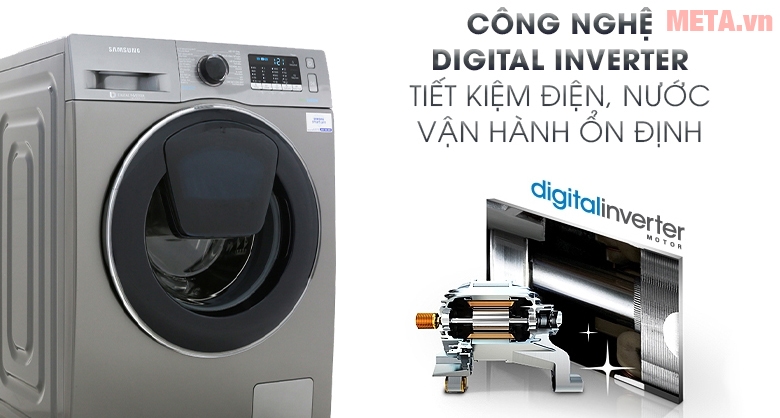Máy giặt lồng ngang