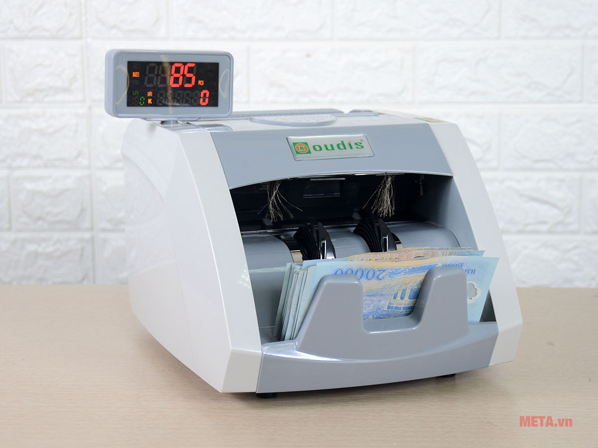 Máy đếm tiền OUDIS 9500A nhỏ gọn, hiện đại