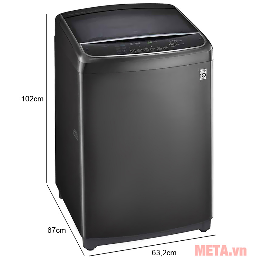 Kích thước của máy giặt