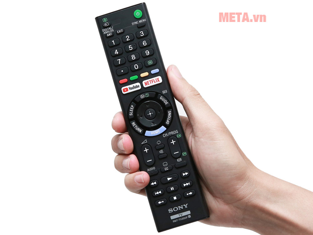 tivi Sony 43 inch KDL 43W660G đi kèm điều khiển từ xa tiện dụng