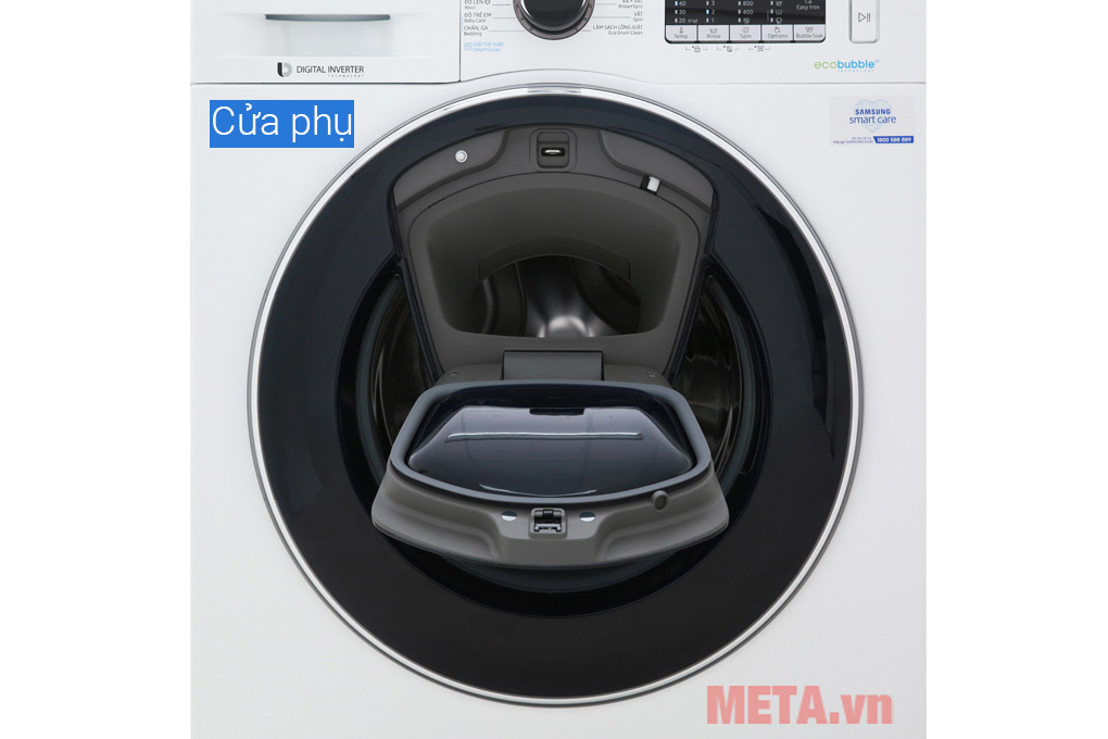 máy giặt có cửa phụ