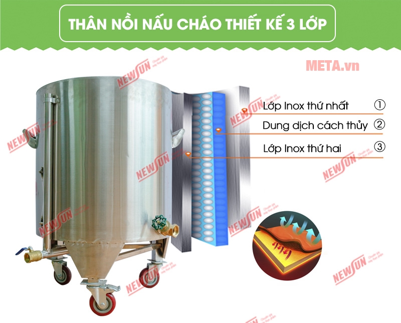 Nồi nấu cháo dinh dưỡng