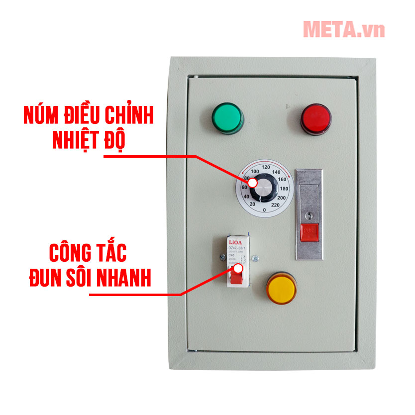 Nồi nấu cháo công nghiệp 30 lít