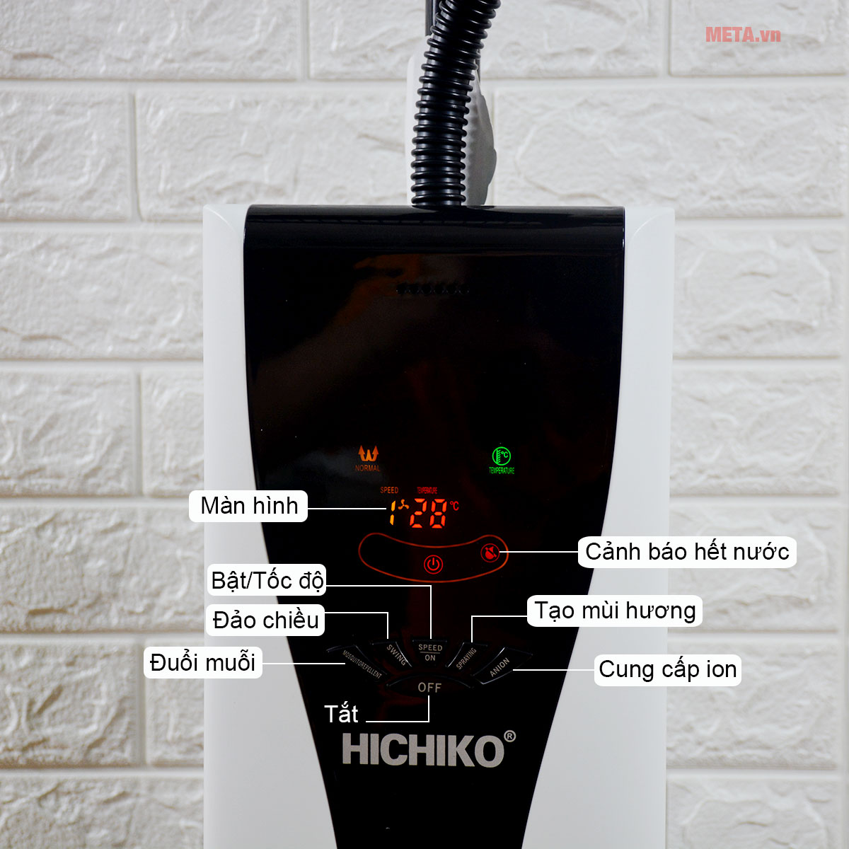 Quạt phun sương Hichiko HC-6011 giúp tiết kiệm điện năng hiệu quả