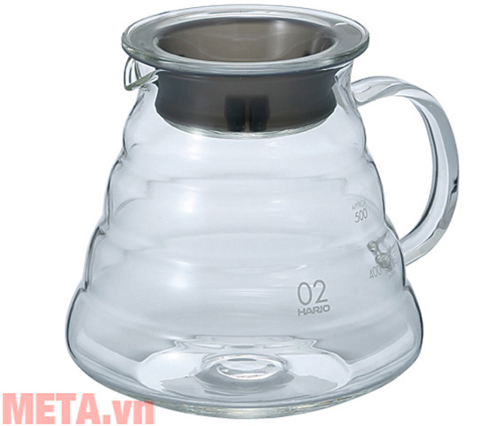 Bình đựng cà phê thủy tinh
