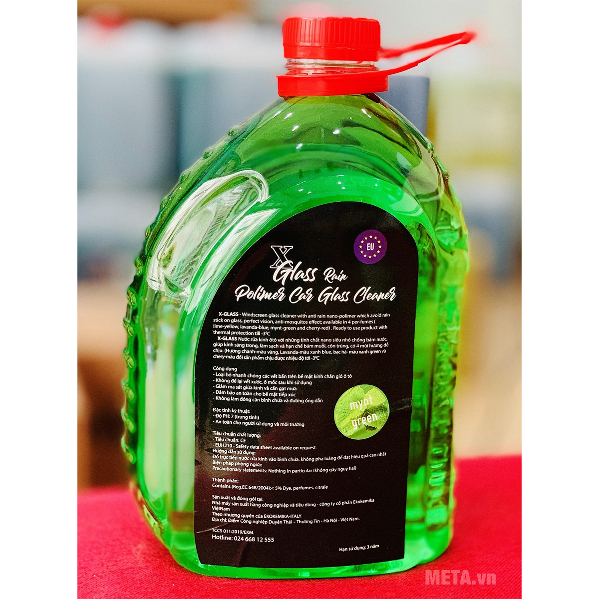 Nước rửa kính ô tô Ekokemika XGLASS