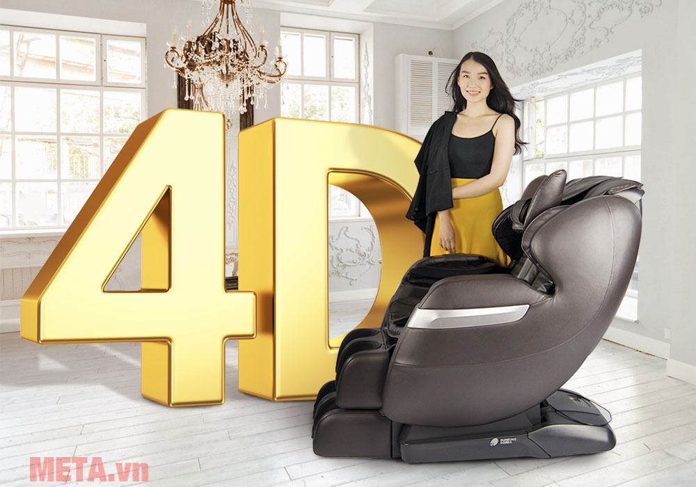Ghế massage công nghệ 4D