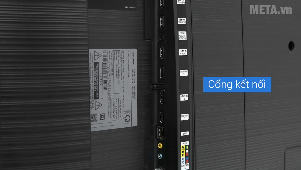 Cổng kết nối phía sau 