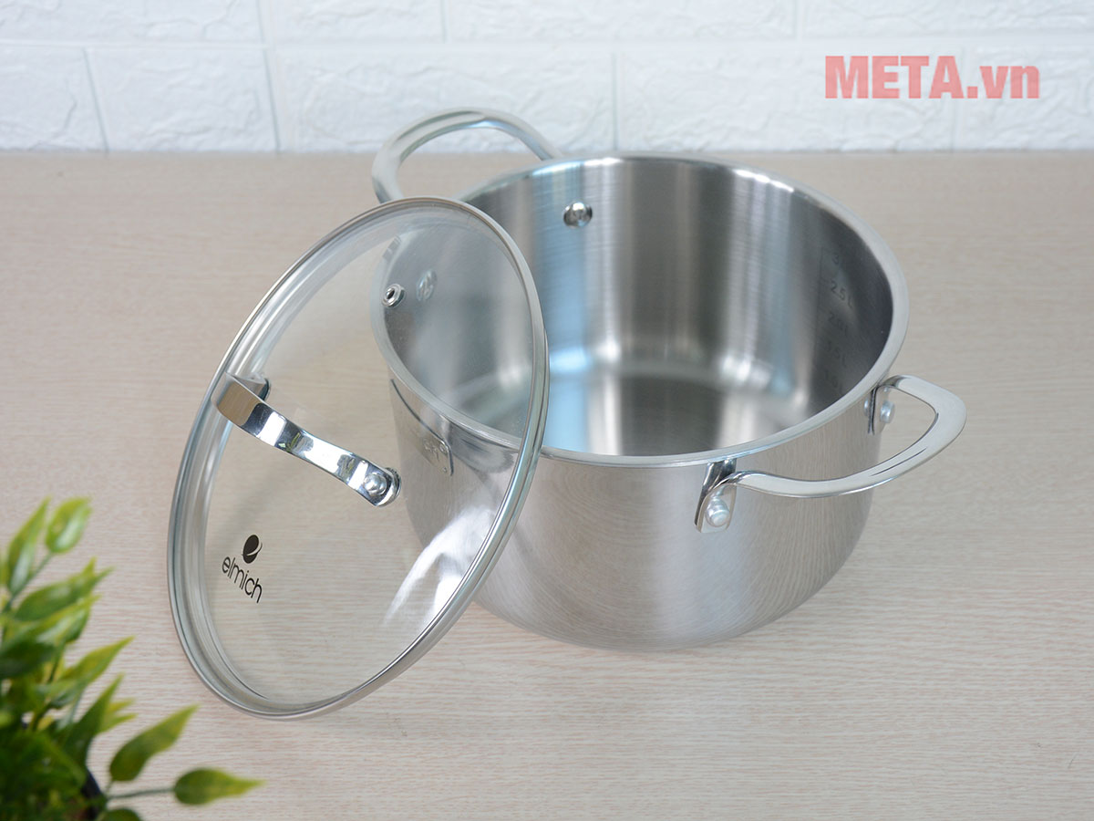 Nồi inox sử dụng cho mọi loại bếp