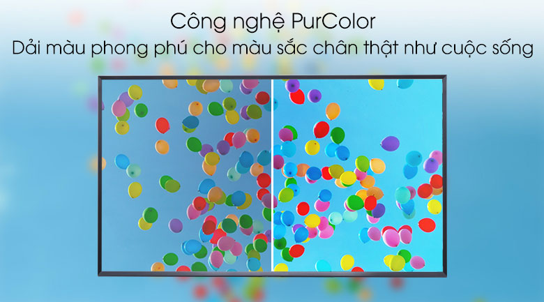 Đầy đủ bảng màu để thể hiện hình ảnh cho khung hình sống động, thực tế