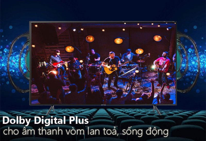 Âm thanh vòm sống động, rõ nét thích hợp xem phim, chương trình thực tế