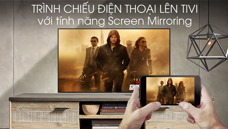 Trình chiếu điện thoại lên tivi