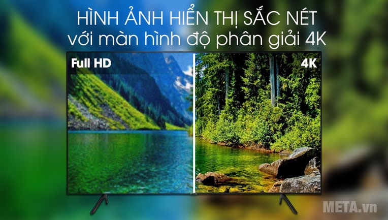 Samsung UA70RU7200 có chất lượng hình ảnh 4K