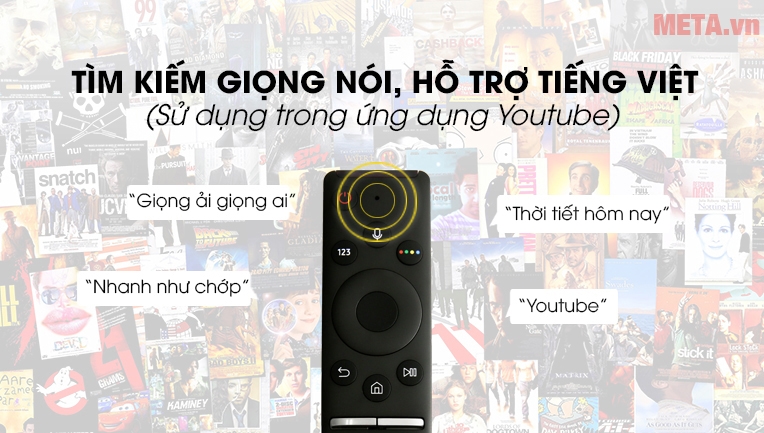 Tivi hỗ trợ tìm kiếm giọng nói 
