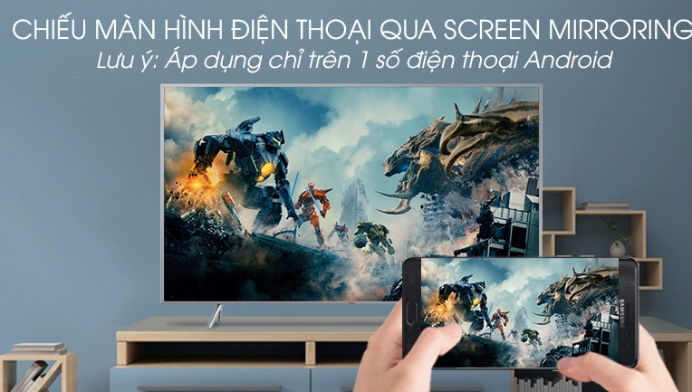 Chiếu màn hình qua Screen Mirroring 