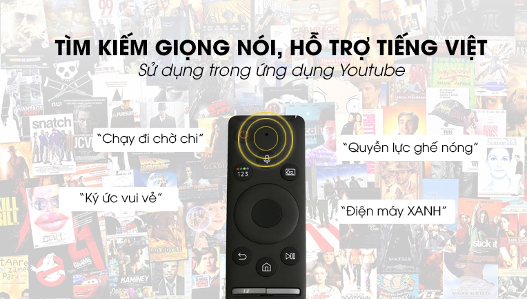 Tivi hỗ trợ tìm kiếm giọng nói 