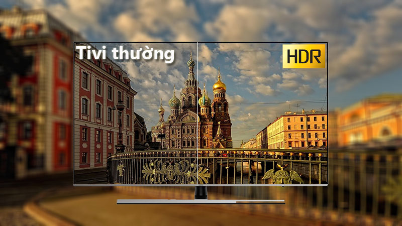Mảng màu và độ tương phản cao cho hình ảnh sống động