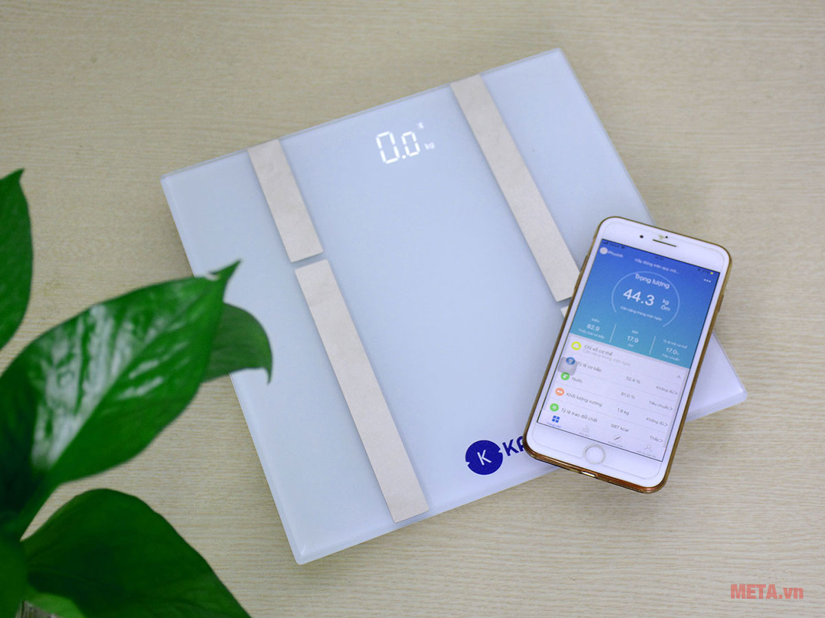 Kachi MK134 kết nối với Smartphone qua bluetooth