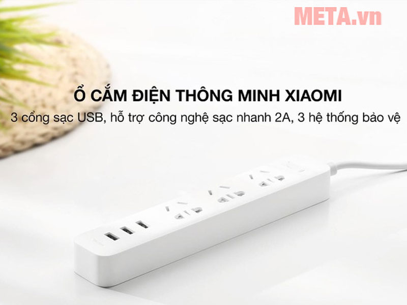 Ổ cắm tích hợp cổng USB