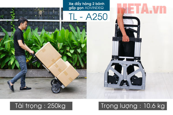 Xe đẩy hàng tải trọng 250kg