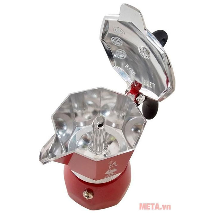 Ấm pha cà phê Bialetti Dama Glamour 3TZ Red BCM-5062
