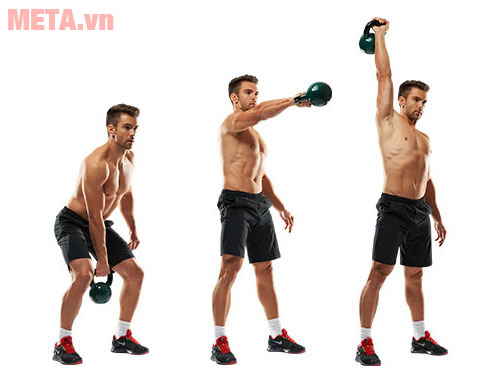 Bài tập One Arm Kettlebell Snatch