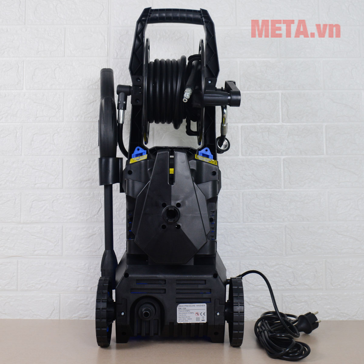 Hình ảnh phía sau máy rửa xe gia đình