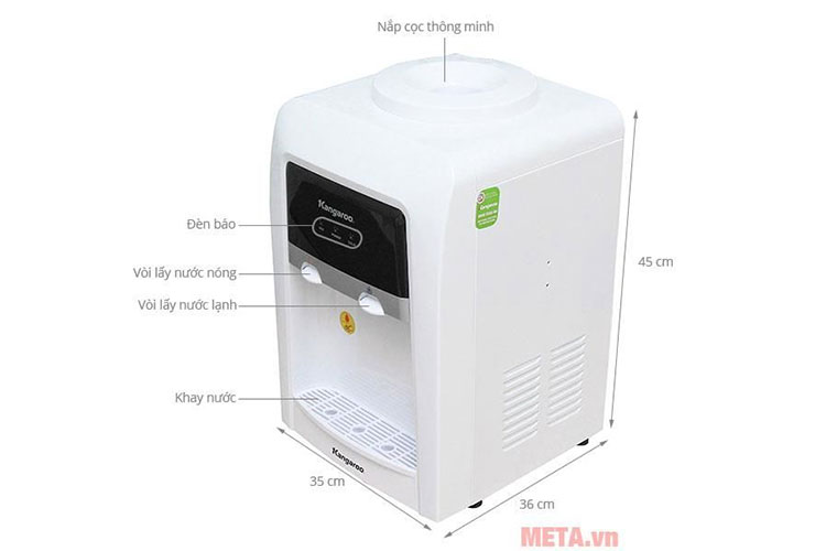 Máy làm nước nóng lạnh Kangaroo KG-33TN